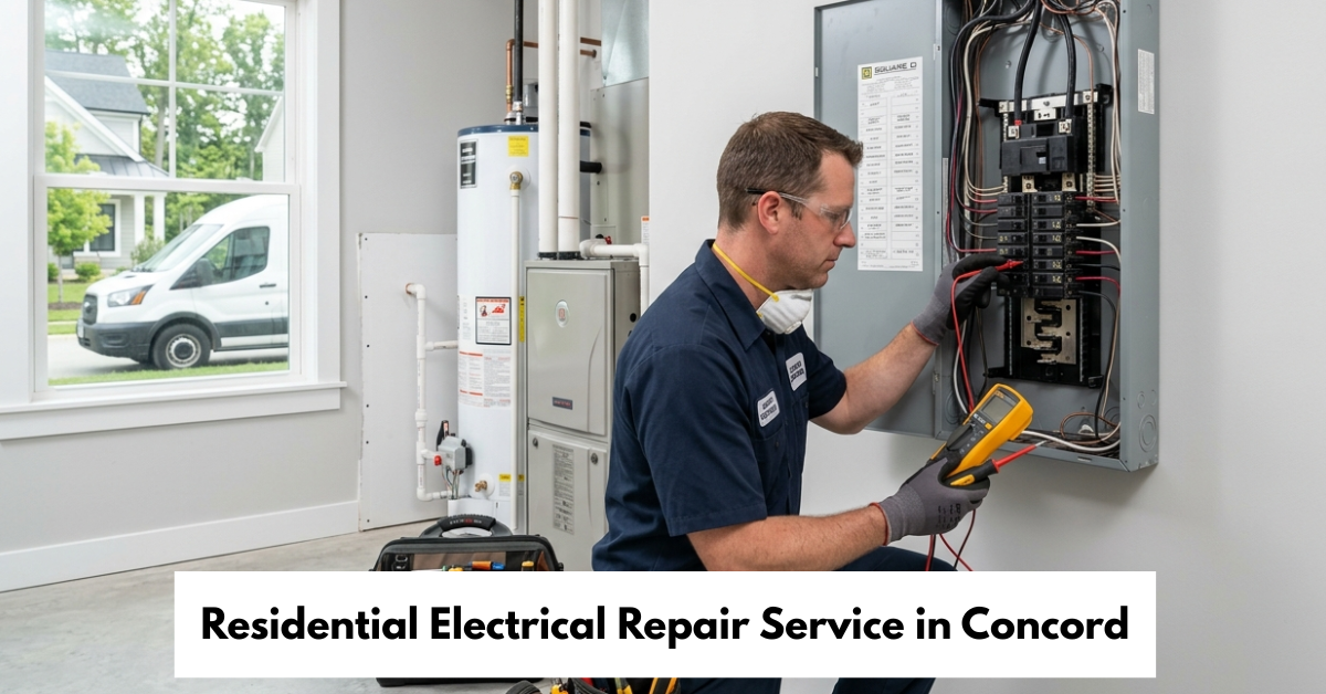 Residential Electrical Repair Service In Concord