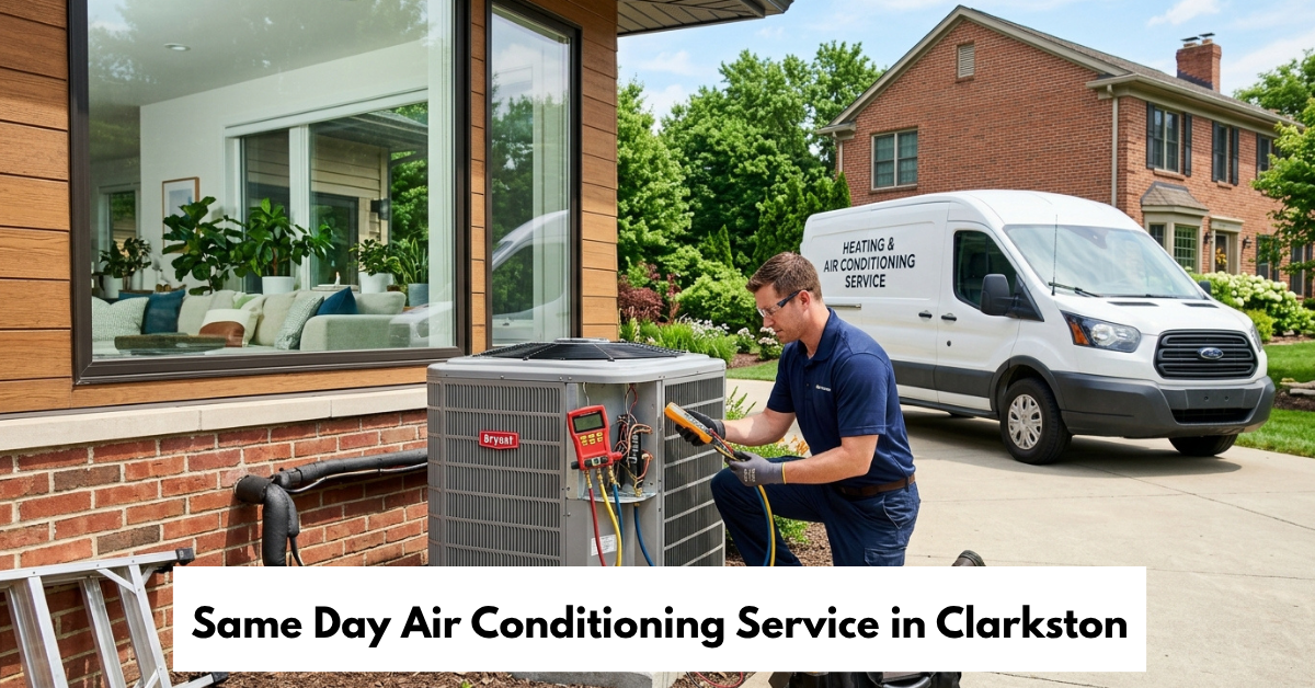 Same Day Air Conditioning Service In Clarkston