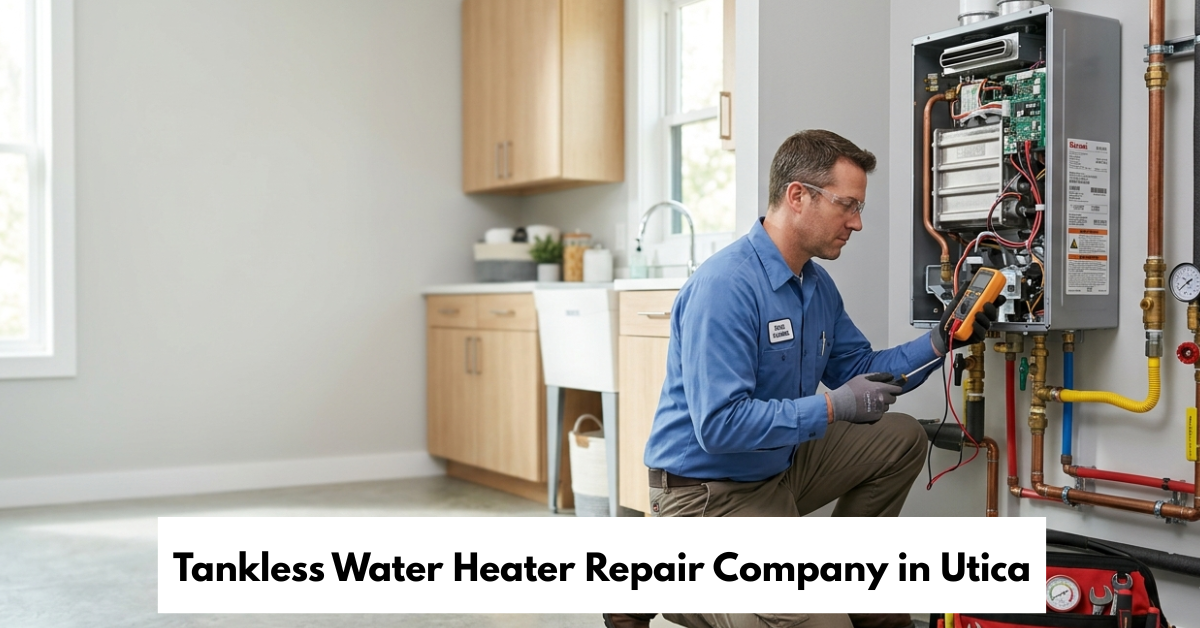 Tankless Water Heater Repair Company In Utica
