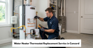 Water Heater Thermostat Replacement Service In Concord