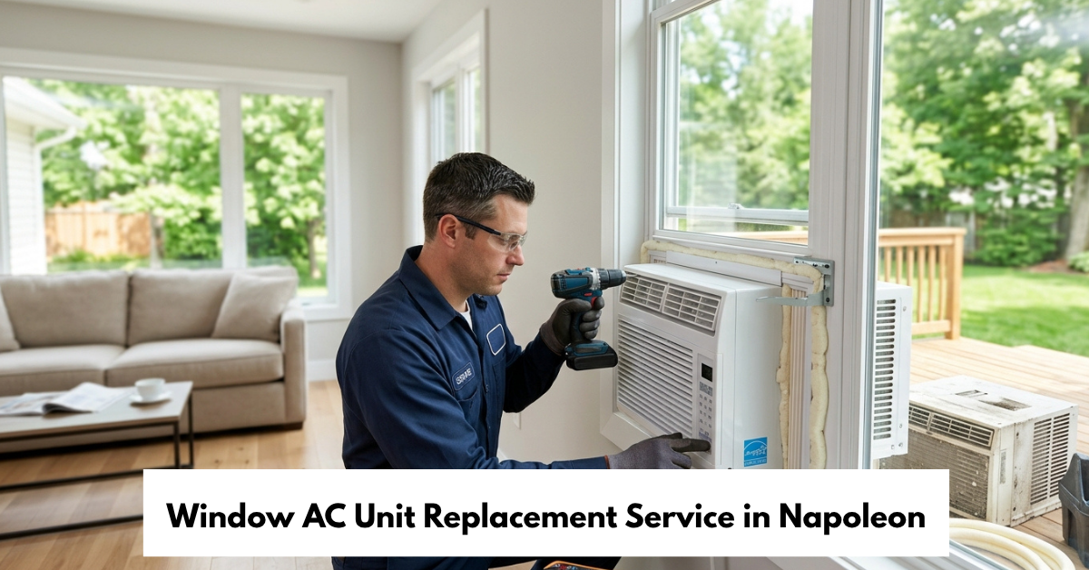 Window Ac Unit Replacement Service In Napoleon