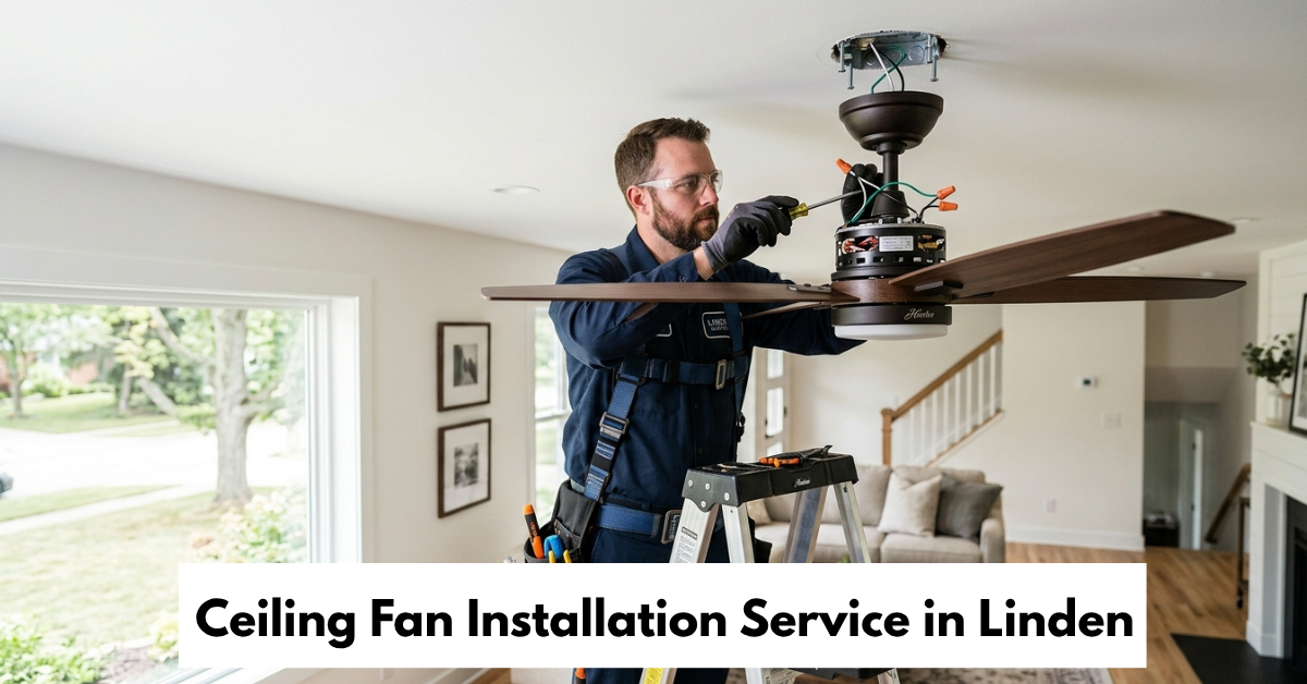 Ceiling Fan Installation Service In Linden