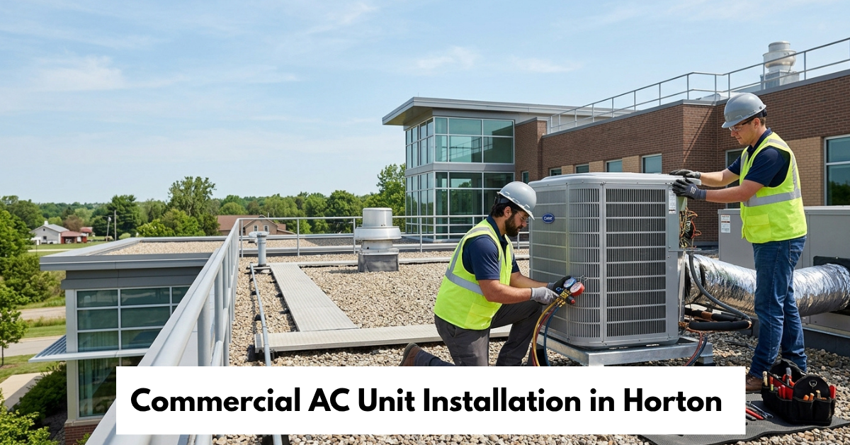Commercial Ac Unit Installation In Horton