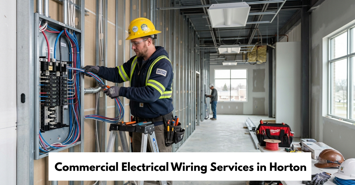 Commercial Electrical Wiring Services In Horton
