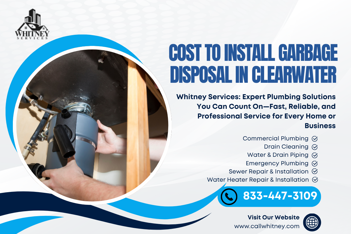 Cost To Install Garbage Disposal In Clearwater