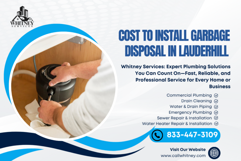 Cost To Install Garbage Disposal In Lauderhill
