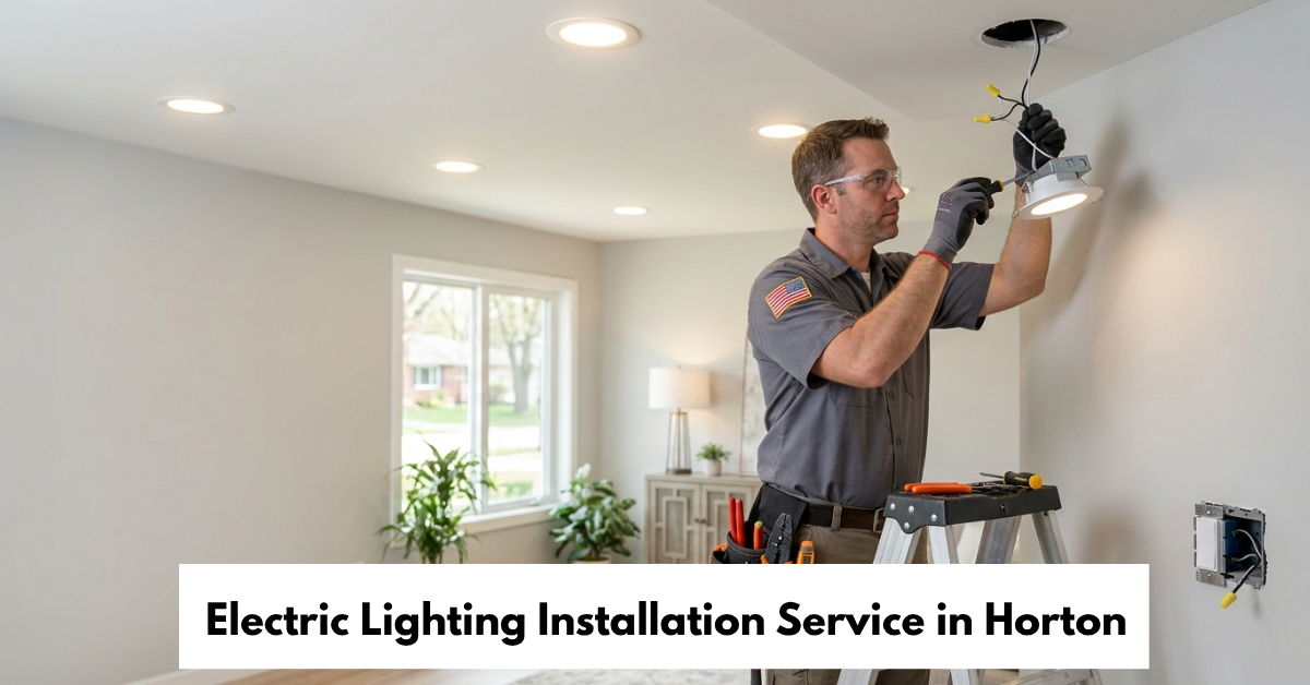 Electric Lighting Installation Service In Horton