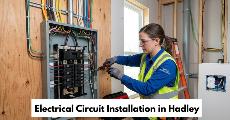 Electrical Circuit Installation In Hadley