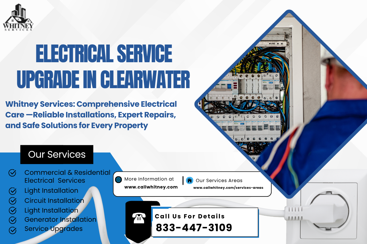 Electrical Service Upgrade In Clearwater