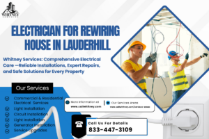 Electrician For Rewiring House In Lauderhill