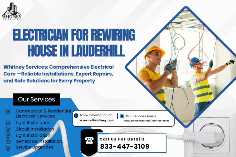 Electrician For Rewiring House In Lauderhill