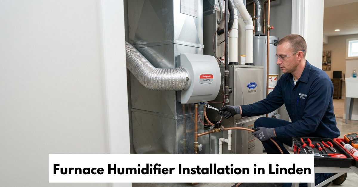 Furnace Humidifier Installation In Linden