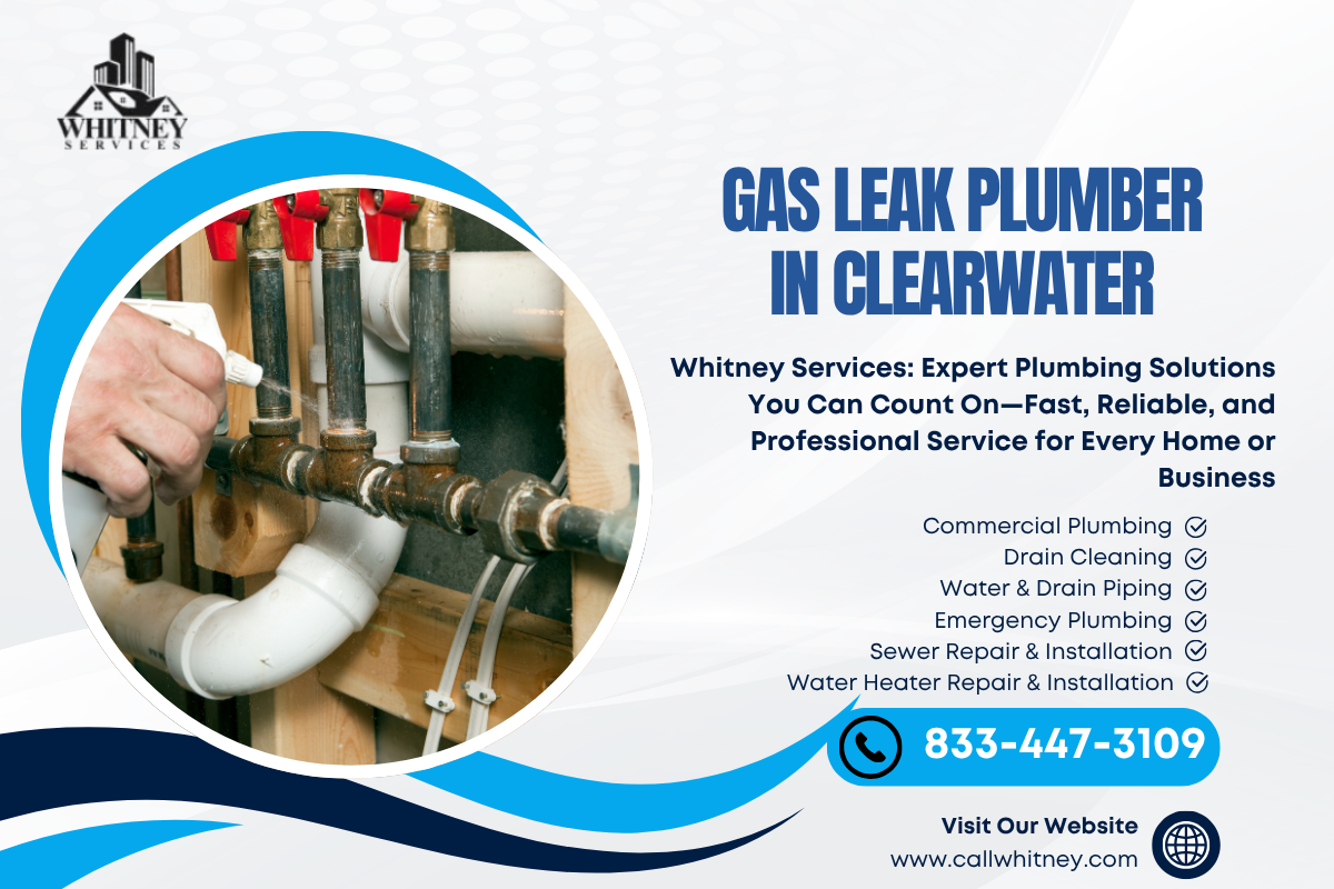 Gas Leak Plumber In Clearwater