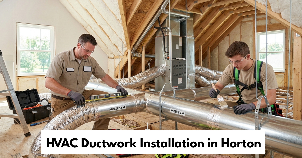 Hvac Ductwork Installation In Horton