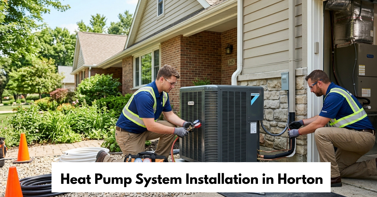 Heat Pump System Installation In Horton