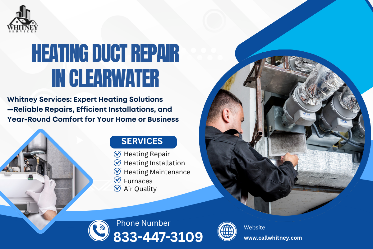 Heating Duct Repair In Clearwater