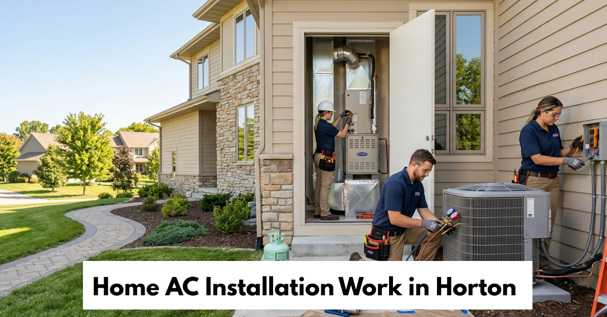 Home Ac Installation Work In Horton