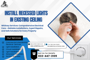 Install Recessed Lights In Existing Ceiling