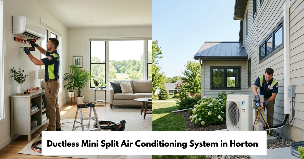 Install A Ductless Mini Split Air Conditioning System In Horton (1)