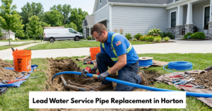 Lead Water Service Pipe Replacement In Horton