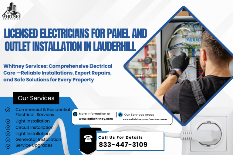 Licensed Electricians For Panel And Outlet Installation In Lauderhill