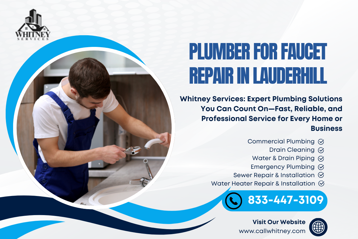Plumber For Faucet Repair In Lauderhill