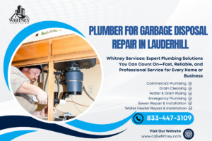 Plumber For Garbage Disposal Repair In Lauderhill