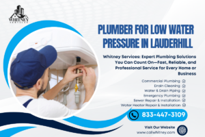Plumber For Low Water Pressure In Lauderhill