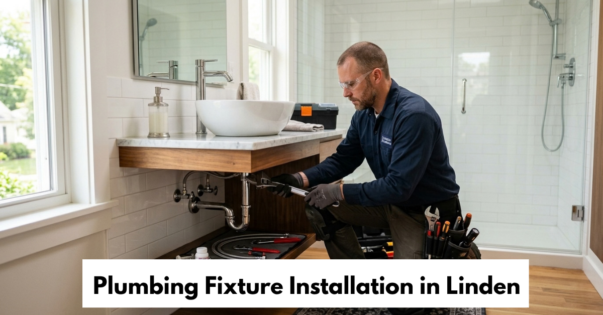 Plumbing Fixture Installation In Linden