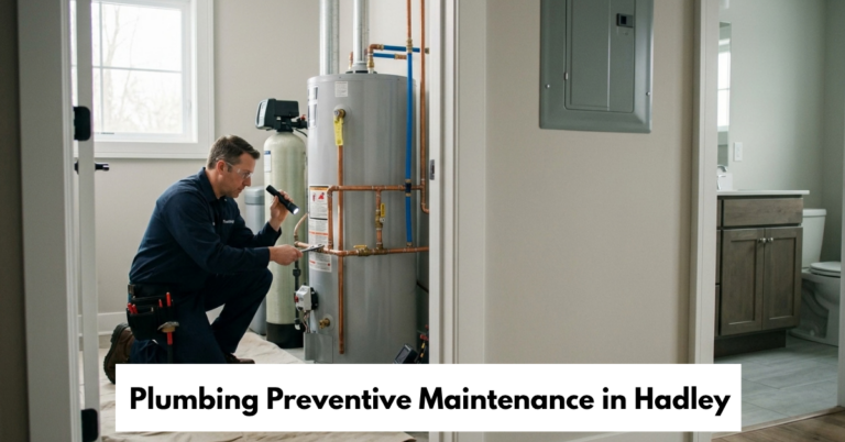 Plumbing Preventive Maintenance In Hadley
