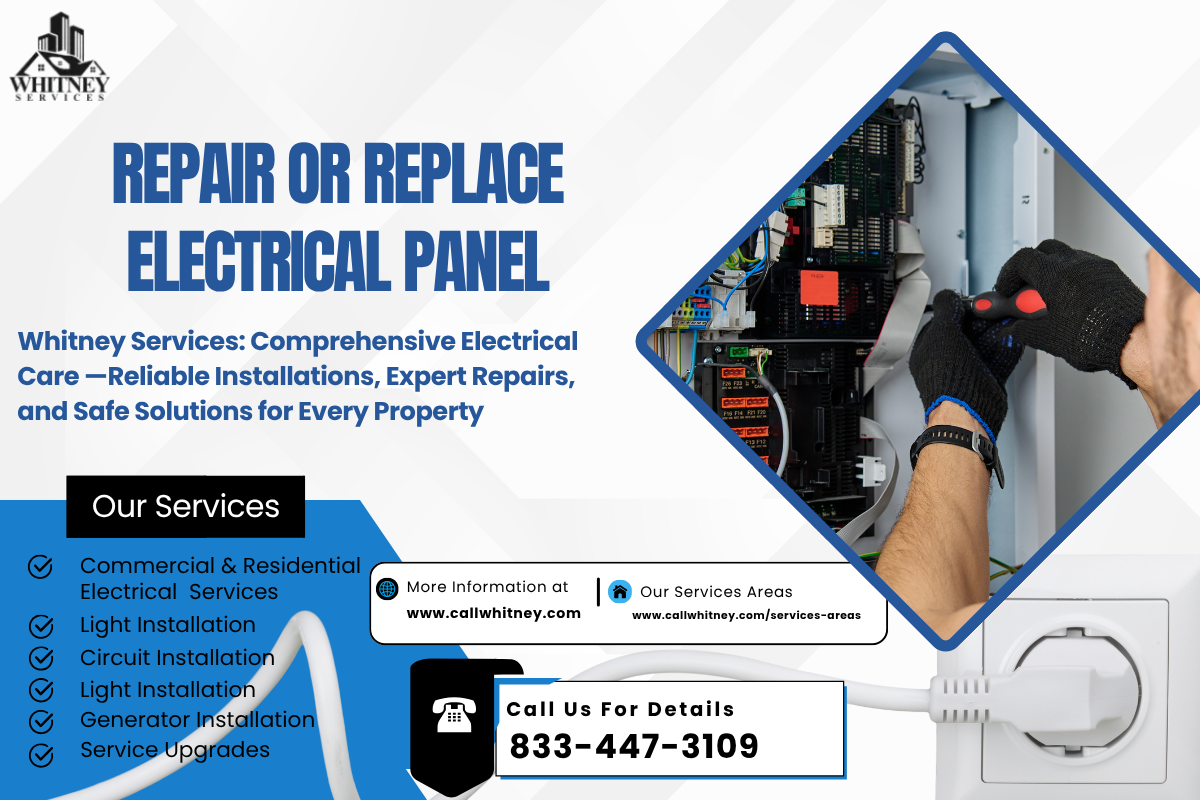 Repair Or Replace Electrical Panel