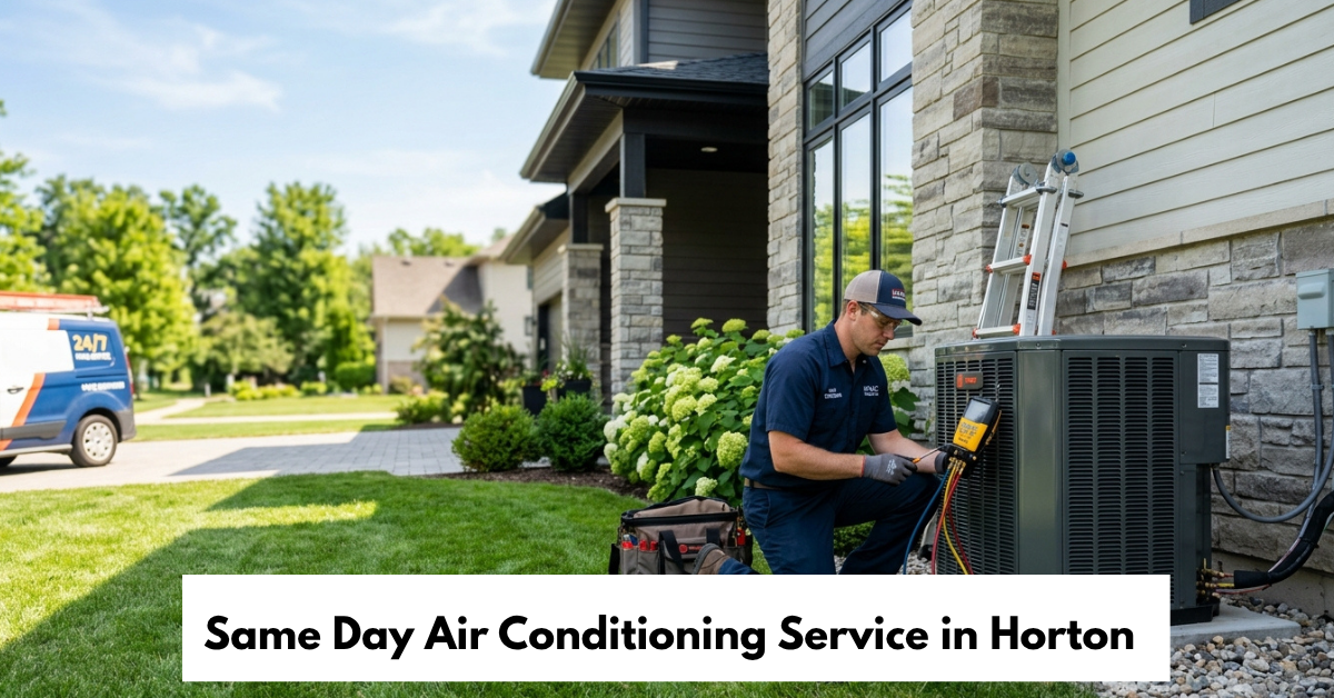Same Day Air Conditioning Service In Horton