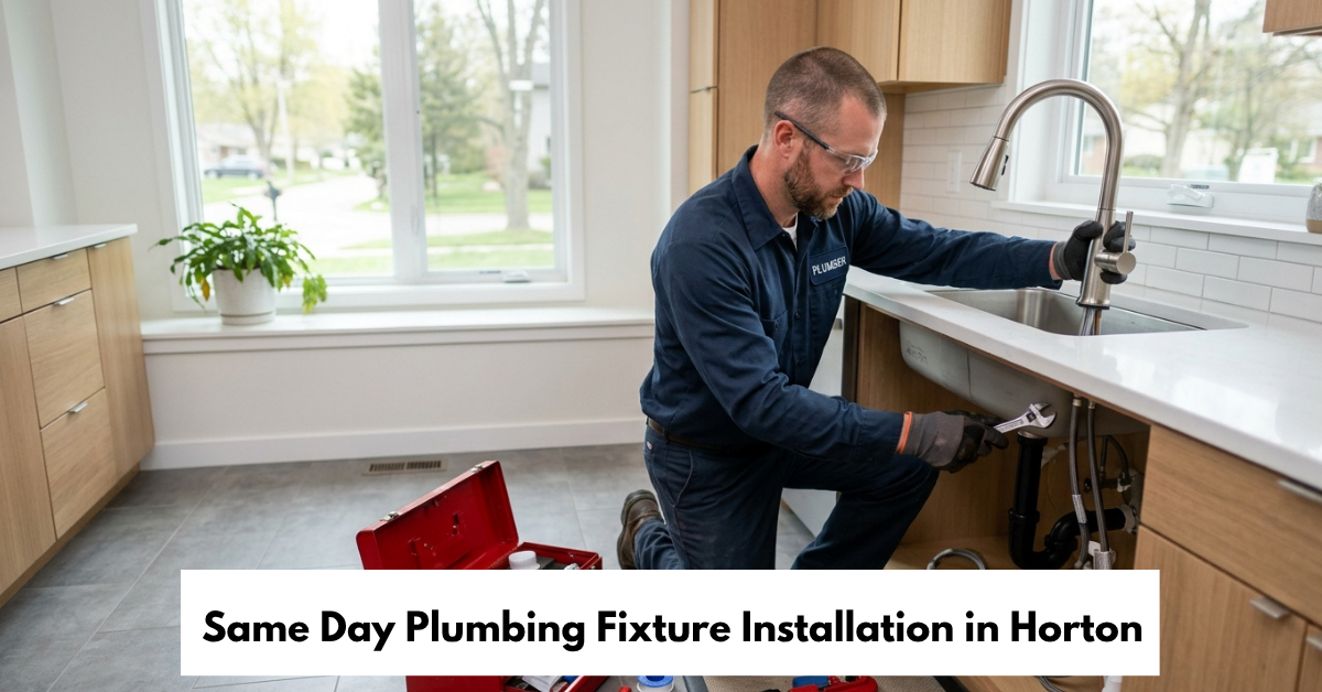 Same Day Plumbing Fixture Installation In Horton