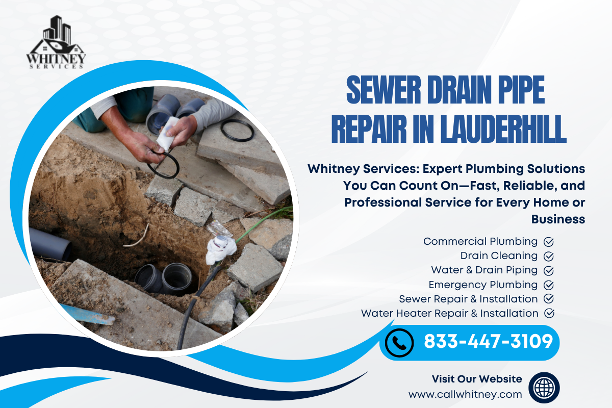 Sewer Drain Pipe Repair In Lauderhill