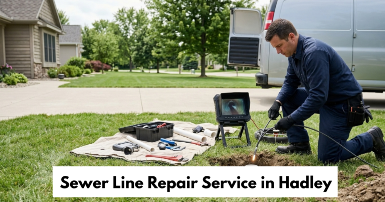 Sewer Line Repair Service In Hadley