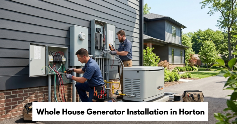 Whole House Generator Installation In Horton