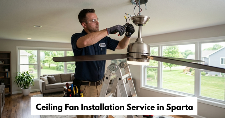 Ceiling Fan Installation Service In Sparta