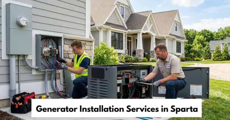 Generator Installation Services In Sparta