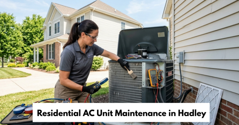 Residential Ac Unit Maintenance In Hadley