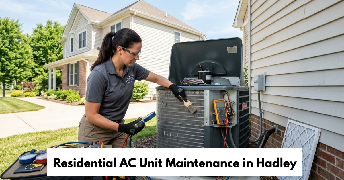 Residential Ac Unit Maintenance In Hadley