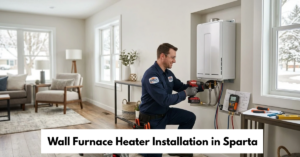 Wall Furnace Heater Installation In Sparta